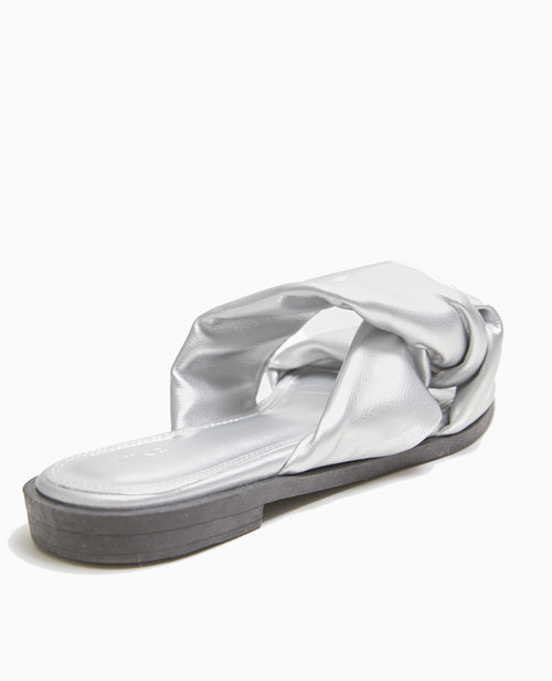 Mules plates avec brides entremêlées - PIMKIE - 4