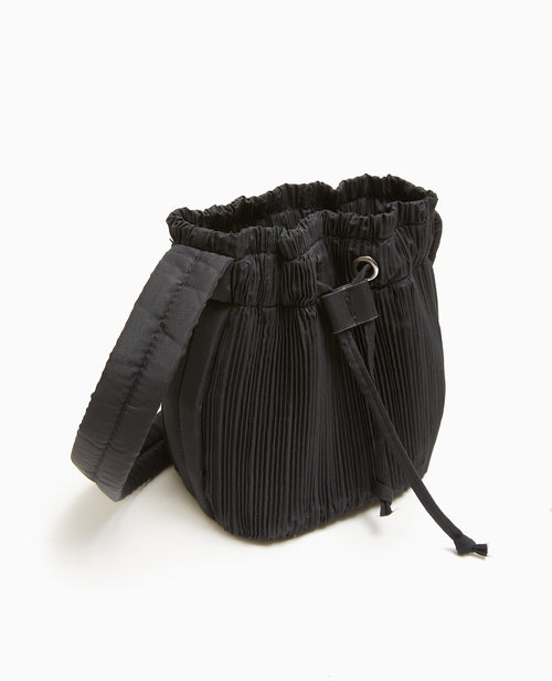 Mini sac seau en tissu plissé - PIMKIE - 7