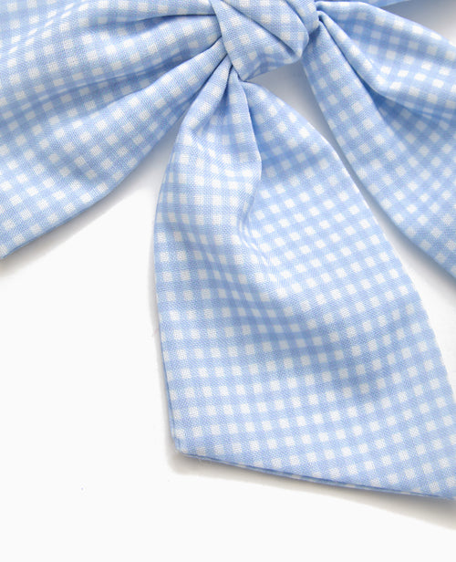 Barrette avec grand nœud vichy - PIMKIE - 3