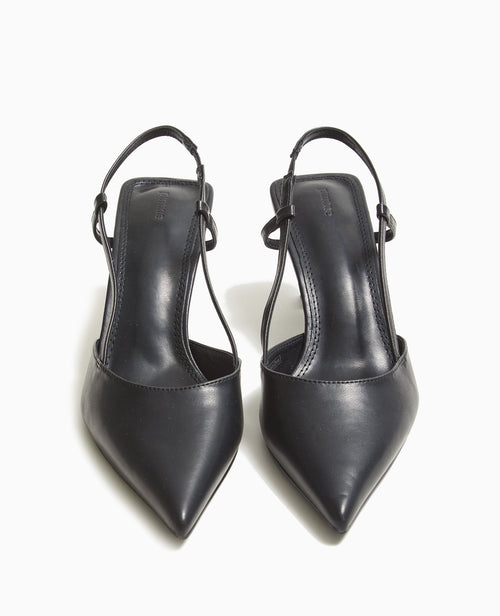 Escarpins ouverts bouts pointus et talons bobines - PIMKIE - 1