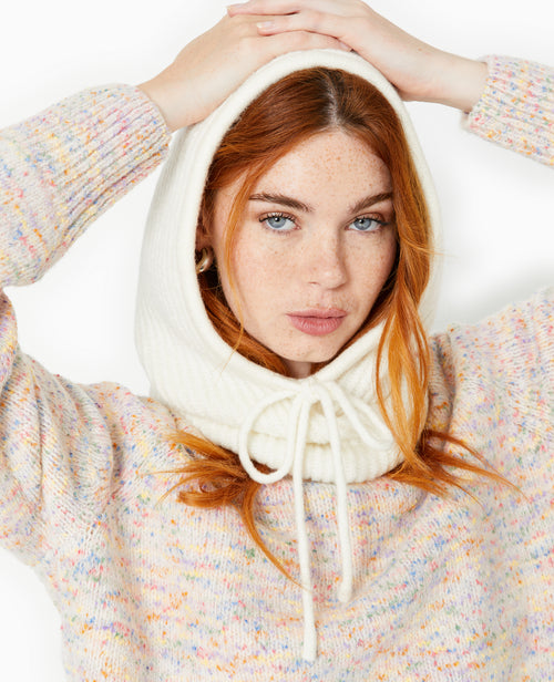 Cagoule en maille côtelée - PIMKIE - 3