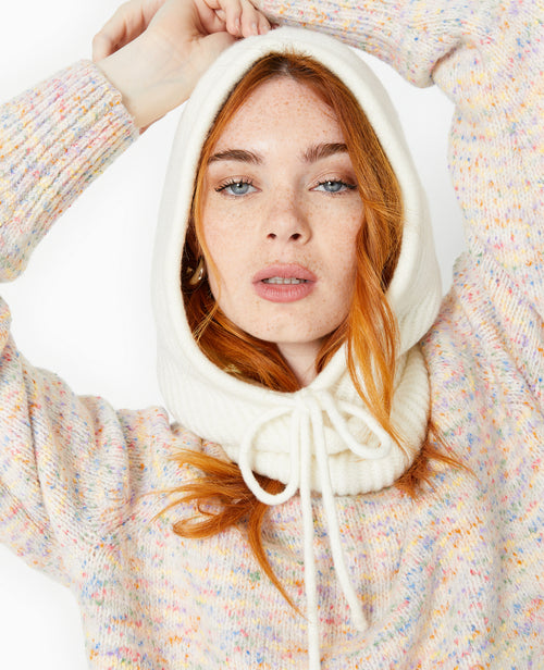 Cagoule en maille côtelée - PIMKIE - 4