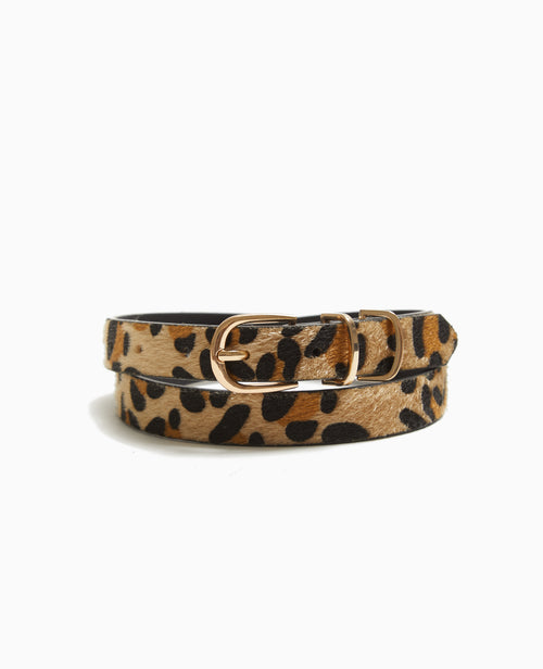 Ceinture fine effet pelage léopard - PIMKIE - 1