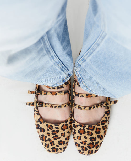 Ballerines motif léopard avec 3 brides - PIMKIE - 2
