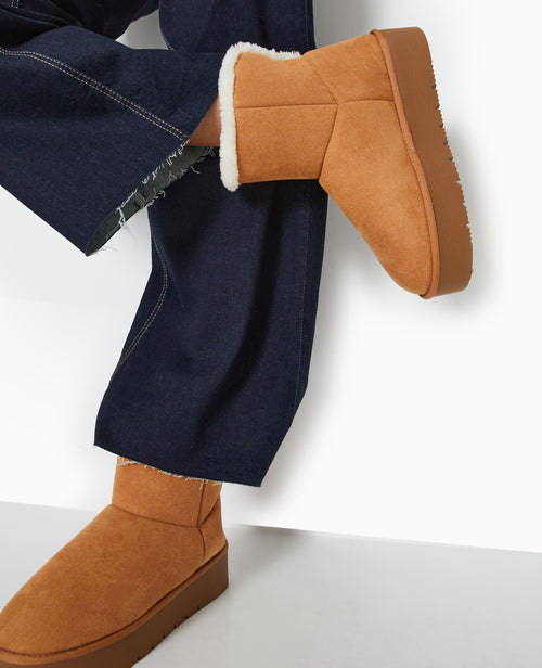 Boots fourrées en suédine - PIMKIE - 5