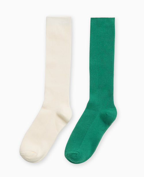 Lot de 2 paires de chaussettes hautes - PIMKIE - 1