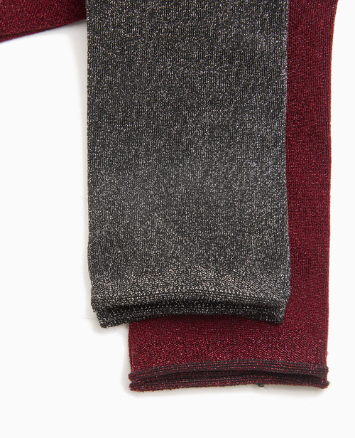 Lot de 2 paires de chaussettes avec lurex - PIMKIE - 3