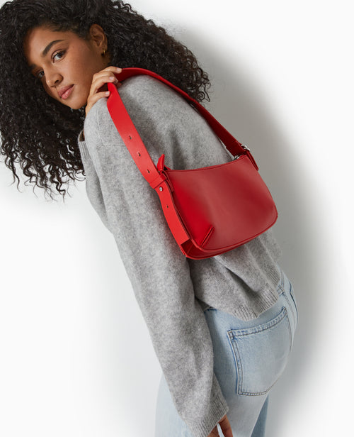 Sac porté épaule effet double poche - PIMKIE - 5