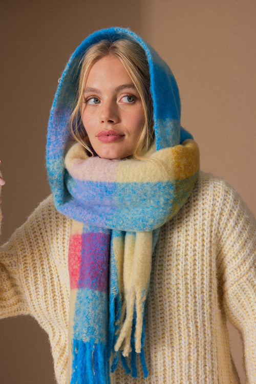 Grande écharpe multicolore en maille douce - PIMKIE - 3