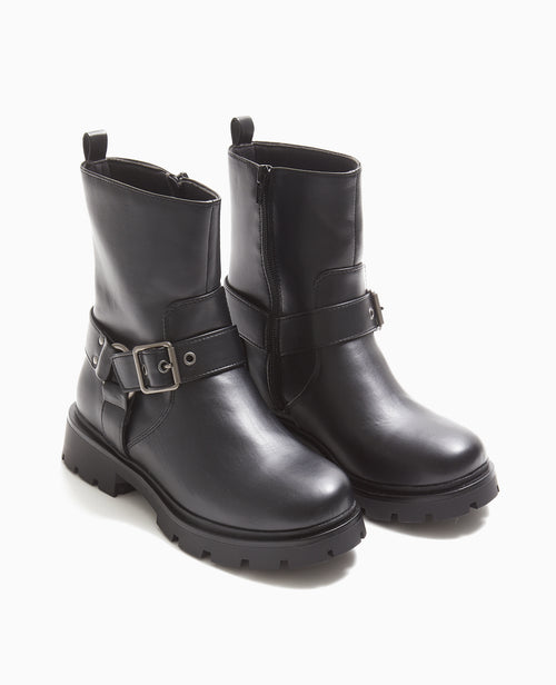 Boots motardes avec brides - PIMKIE - 1