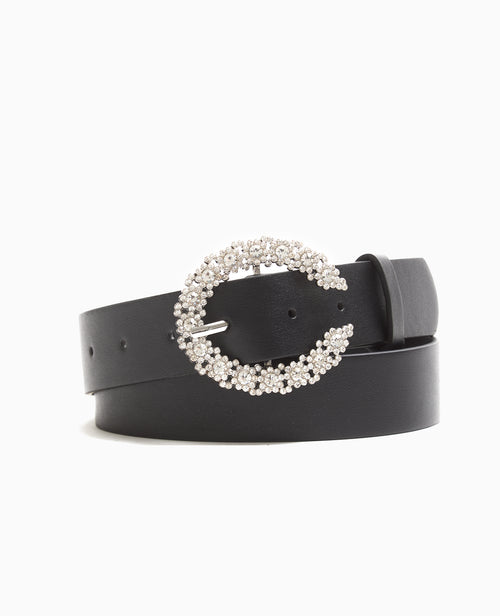 Ceinture avec boucle strass - PIMKIE - 1