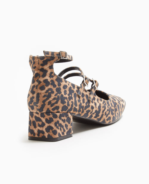 Babies bouts carrés avec brides motif léopard - PIMKIE - 4