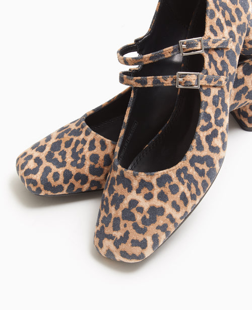 Babies bouts carrés avec brides motif léopard - PIMKIE - 5