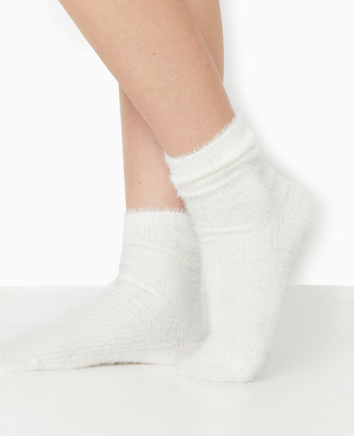 Paire de chaussettes en maille douce et poilue - PIMKIE - 1