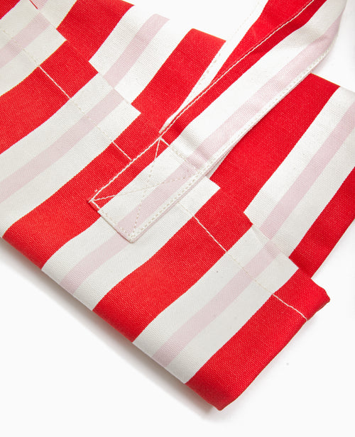 Totebag rayé avec inscription - PIMKIE - 4