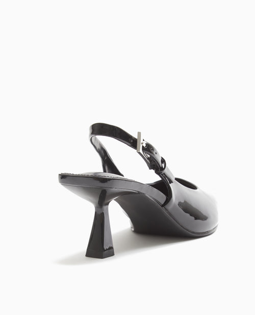 Escarpins ouverts bouts pointus talons bobines - PIMKIE - 4