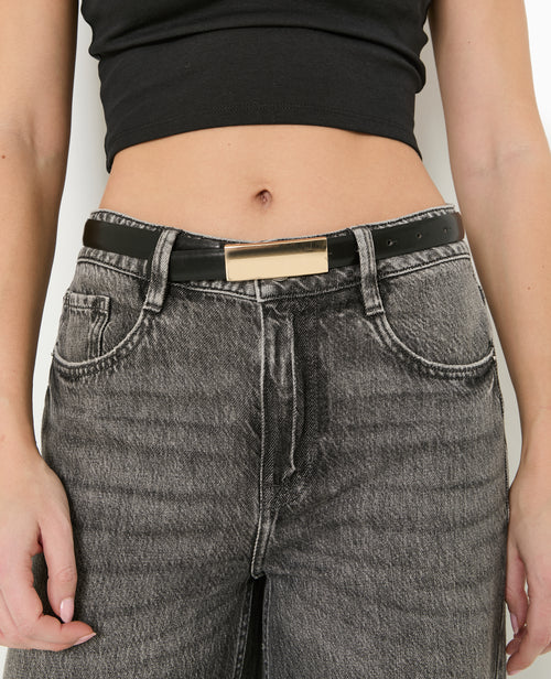 Ceinture fine avec boucle rectangulaire - PIMKIE - 2