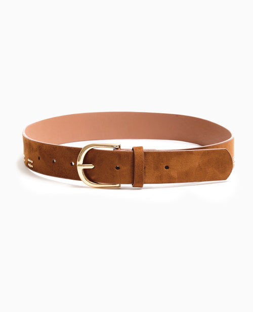Ceinture aspect suédine avec petits clous - PIMKIE - 3