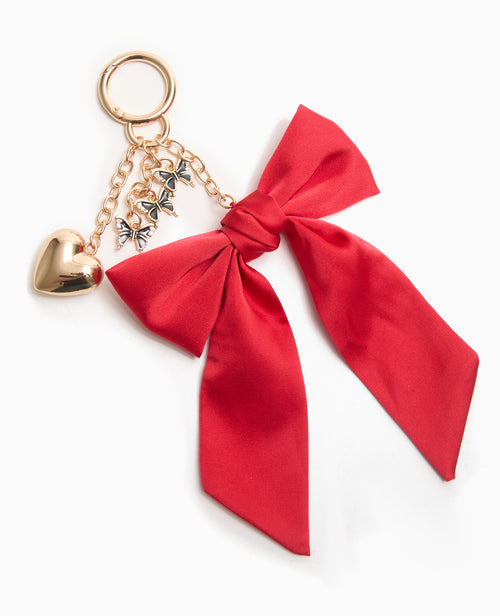 Déco de sac avec nœud, cœur et papillons - PIMKIE - 1