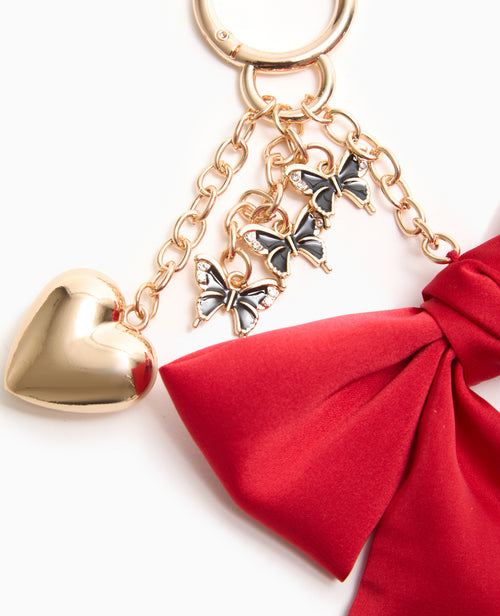 Déco de sac avec nœud, cœur et papillons - PIMKIE - 3