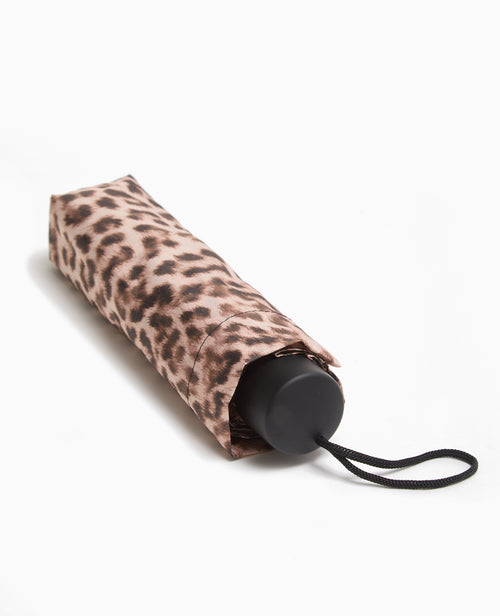 Parapluie rétractable léopard avec housse - PIMKIE - 2