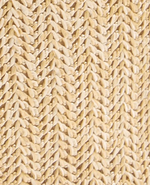 Sac en raphia et simili cuir - PIMKIE - 5