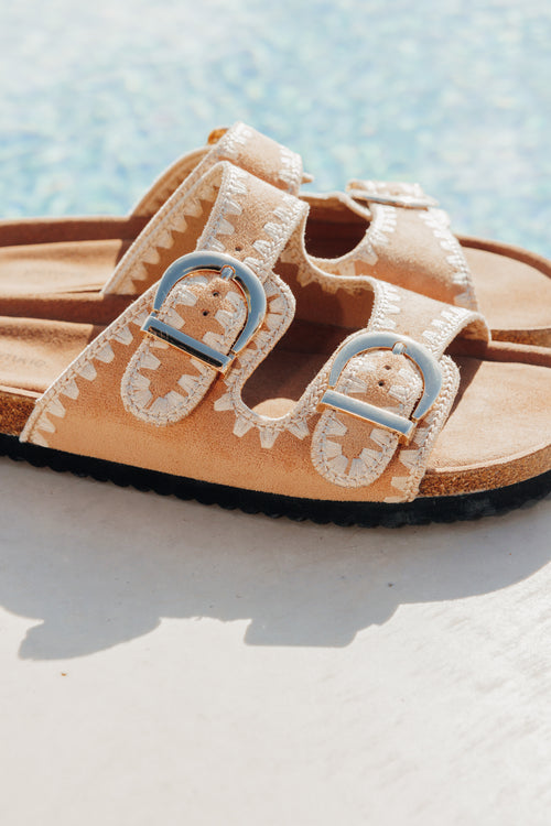 Mules à brides avec détails coutures - PIMKIE - 3