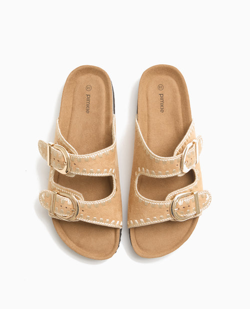 Mules à brides avec détails coutures - PIMKIE - 6