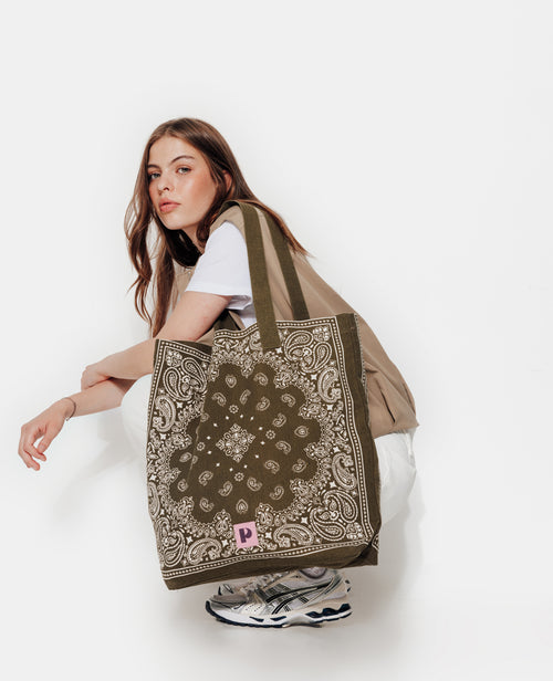 Tote bag motif bandana - PIMKIE - 1