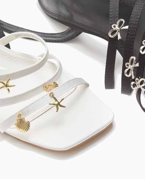 Sandales à talon avec coquillages - PIMKIE - 5