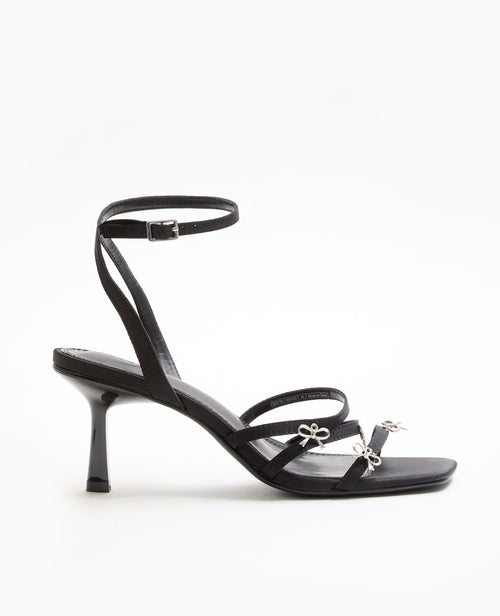 Sandales à talon avec nœuds - PIMKIE - 3