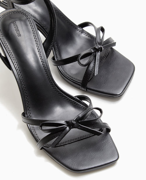 Sandales à talon avec nœud - PIMKIE - 5