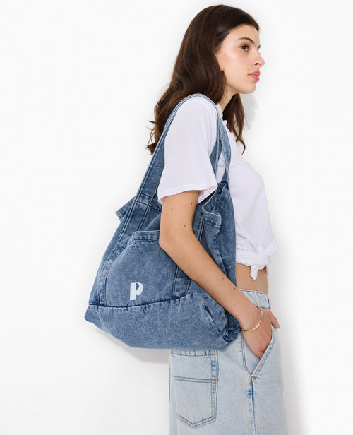 Grand cabas en jean - PIMKIE - 2