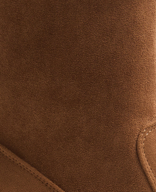 Boots en suédine semelles plateformes et talons - PIMKIE - 7