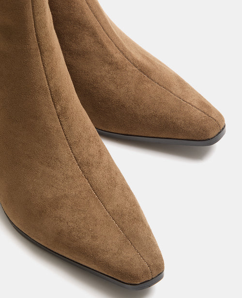 Boots pointues en suédine avec petit talon - PIMKIE - 5