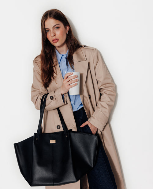 Grand sac en simili avec poignées - PIMKIE - 1