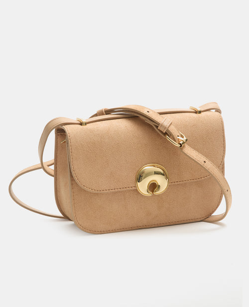 Petit sac boxy en suédine avec boucle fantaisie - PIMKIE - 2