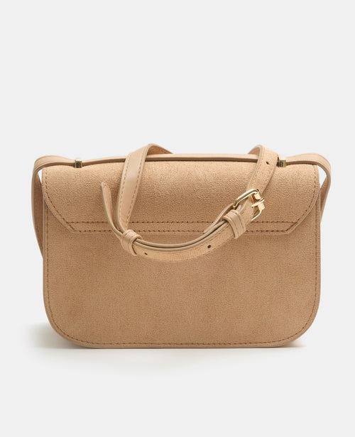 Petit sac boxy en suédine avec boucle fantaisie - PIMKIE - 3