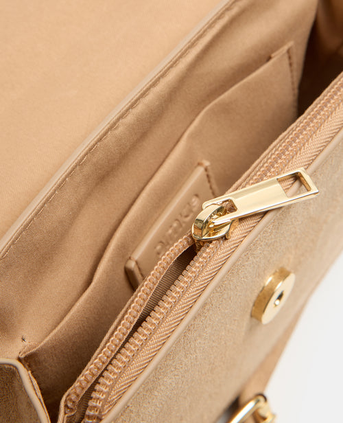 Petit sac boxy en suédine avec boucle fantaisie - PIMKIE - 5