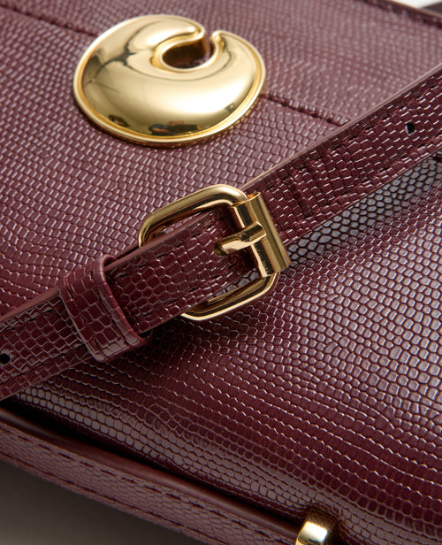 Petit sac boxy effet serpent avec boucle fantaisie - PIMKIE - 4