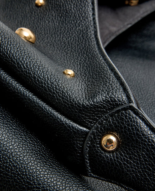 Grand sac en simili avec clous - PIMKIE - 3