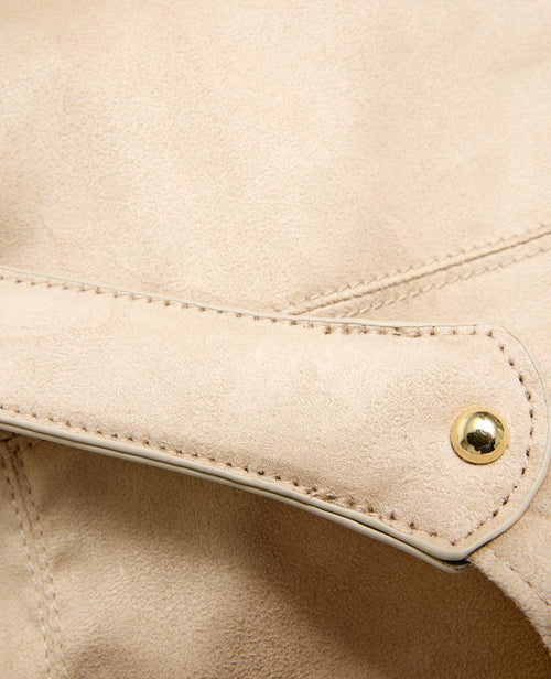 Grand sac en suédine porté épaule - PIMKIE - 4