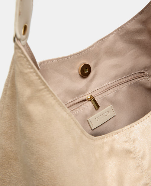 Grand sac en suédine porté épaule - PIMKIE - 5