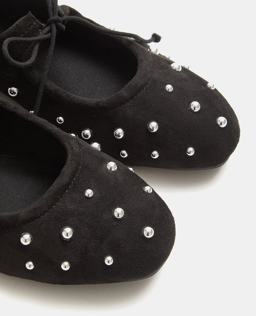 Ballerines en suédine avec clous - PIMKIE - 6