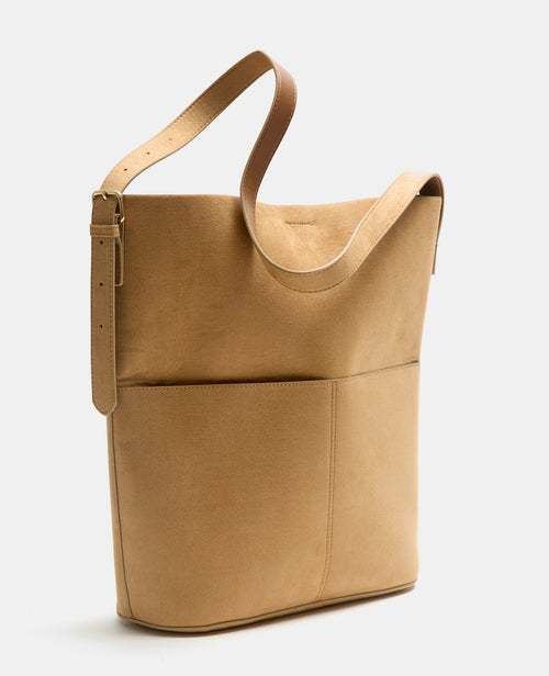 Grand sac en suédine avec bandoulière - PIMKIE - 2