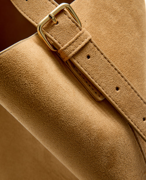 Grand sac en suédine avec bandoulière - PIMKIE - 4