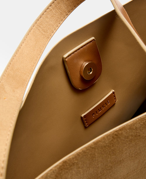 Grand sac en suédine avec bandoulière - PIMKIE - 5