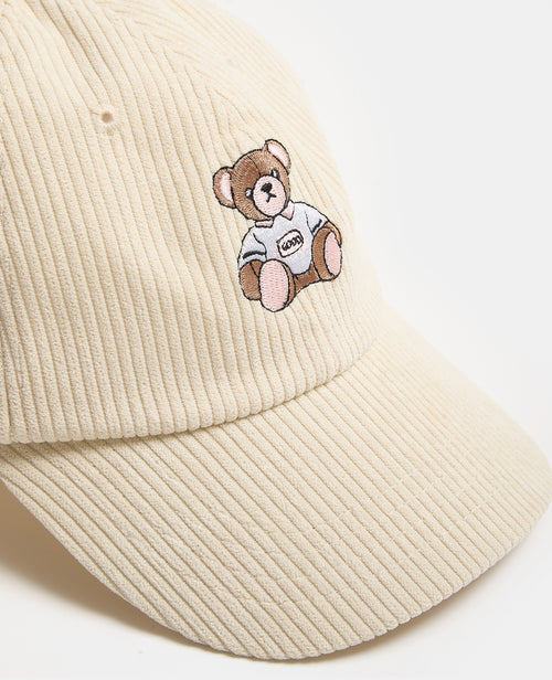Casquette en velours avec ourson brodé - PIMKIE - 3