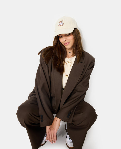 Casquette en velours avec ourson brodé - PIMKIE - 5