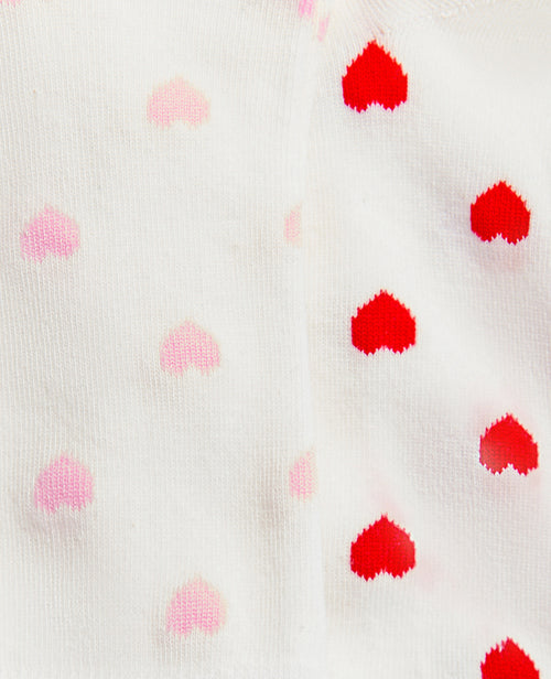 Lot de 2 paires de chaussettes avec cœurs - PIMKIE - 6